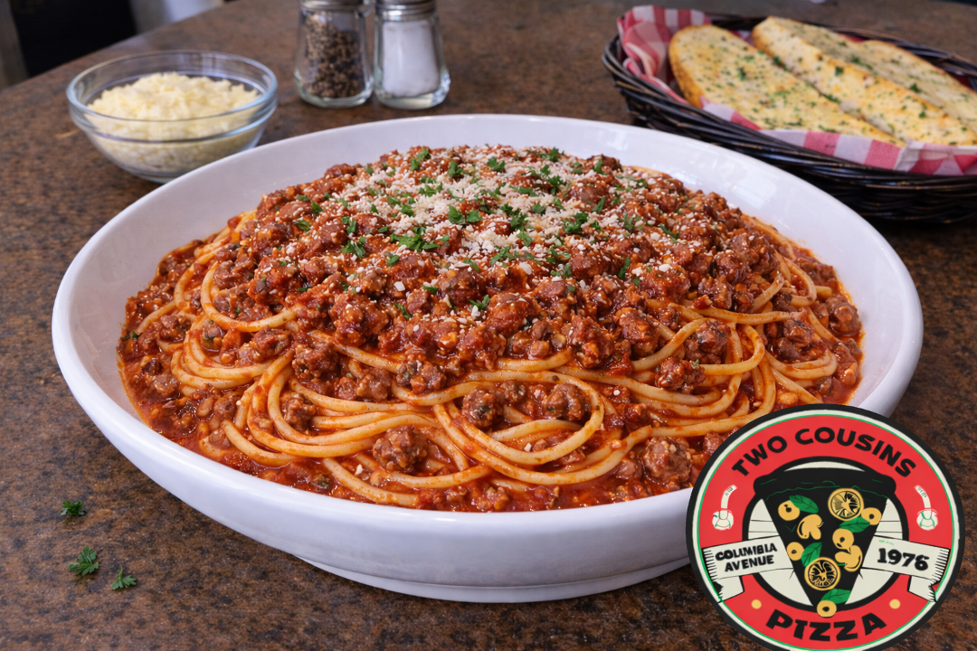 Spaghetti w Meat Sauce.