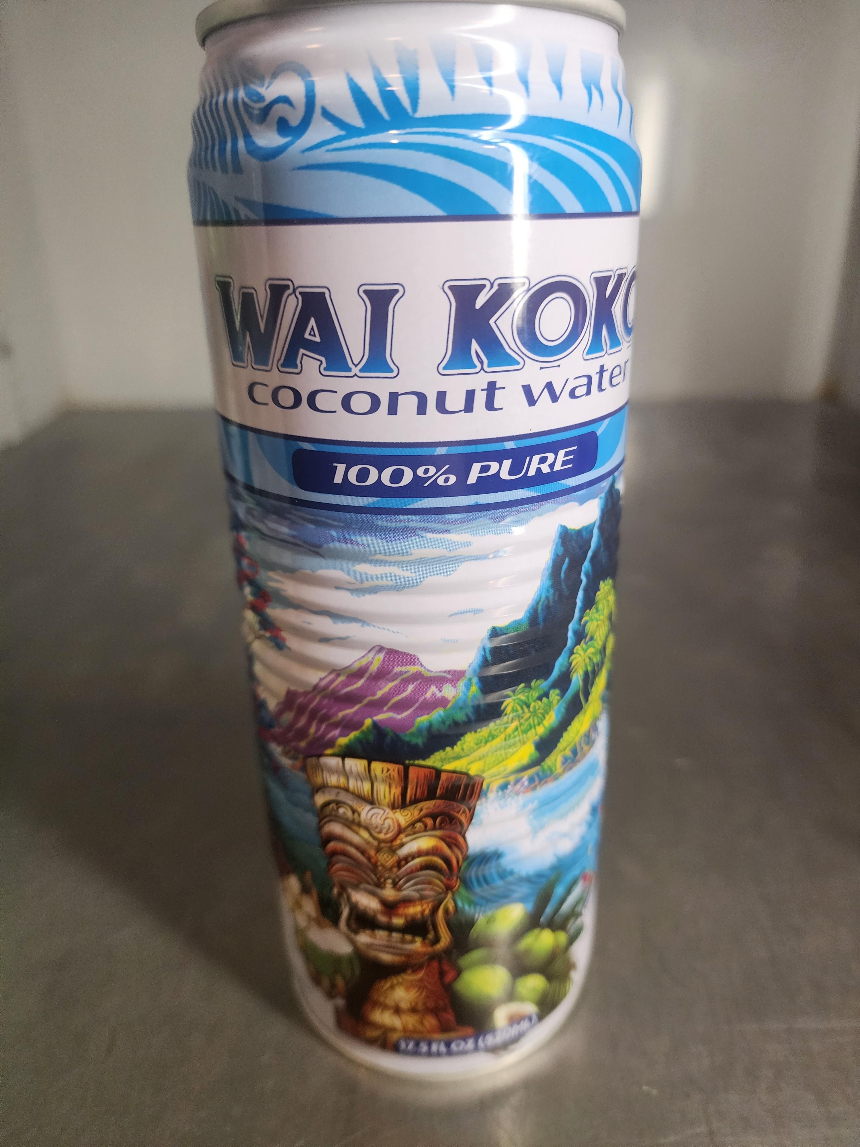 Waikoko Coconut Water.