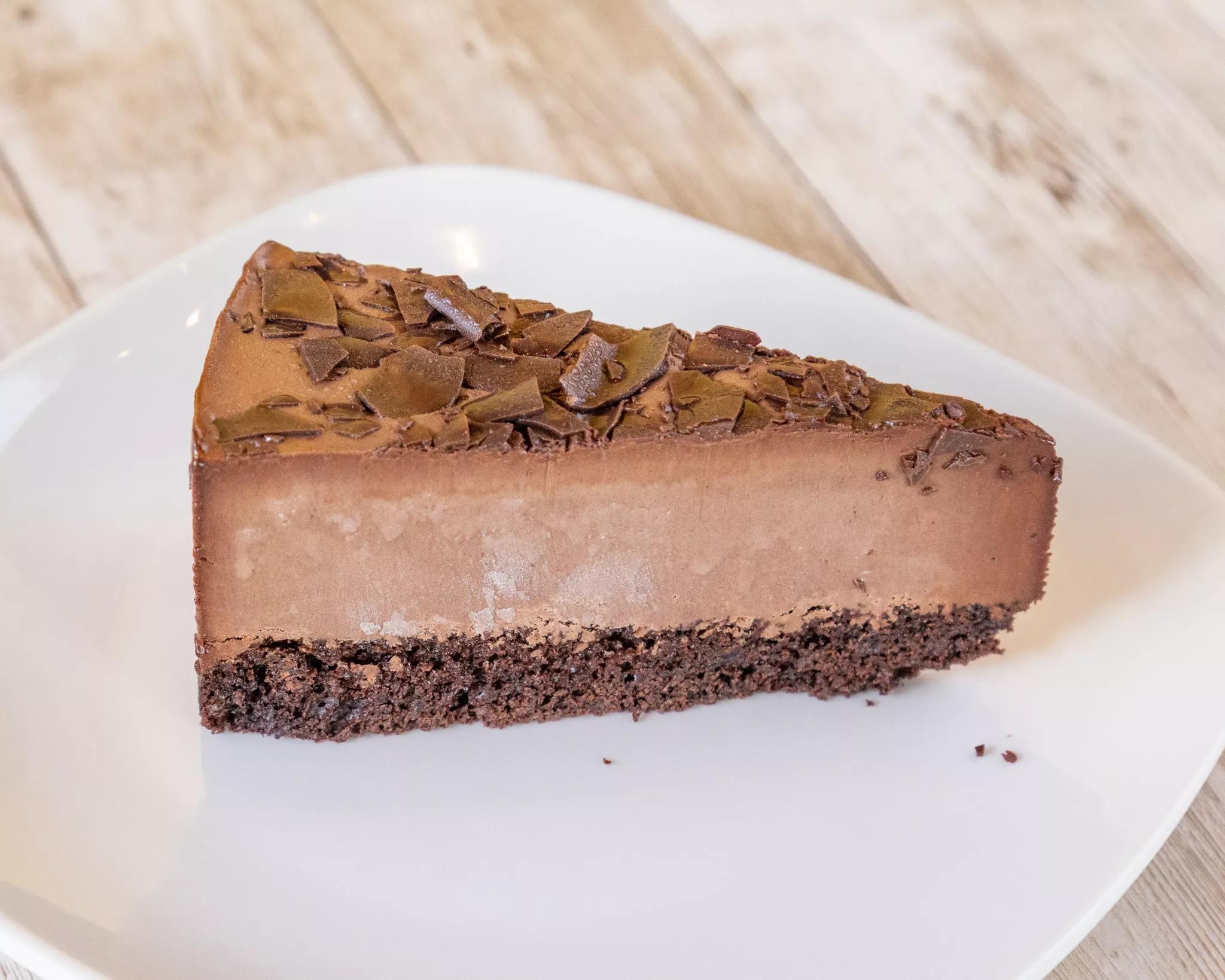 Chocolate Mousse Cake.