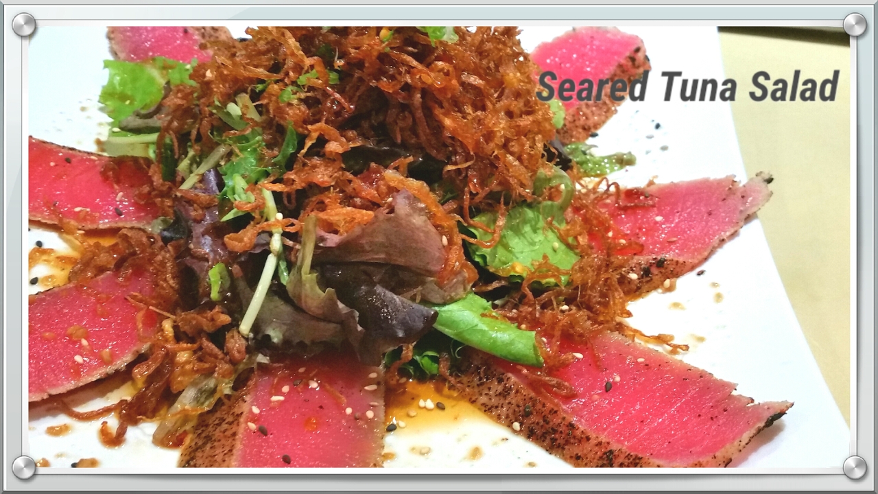Seared Tuna Salad.