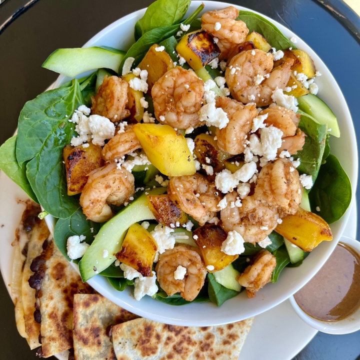 Jerk Shrimp & Mango Salad.