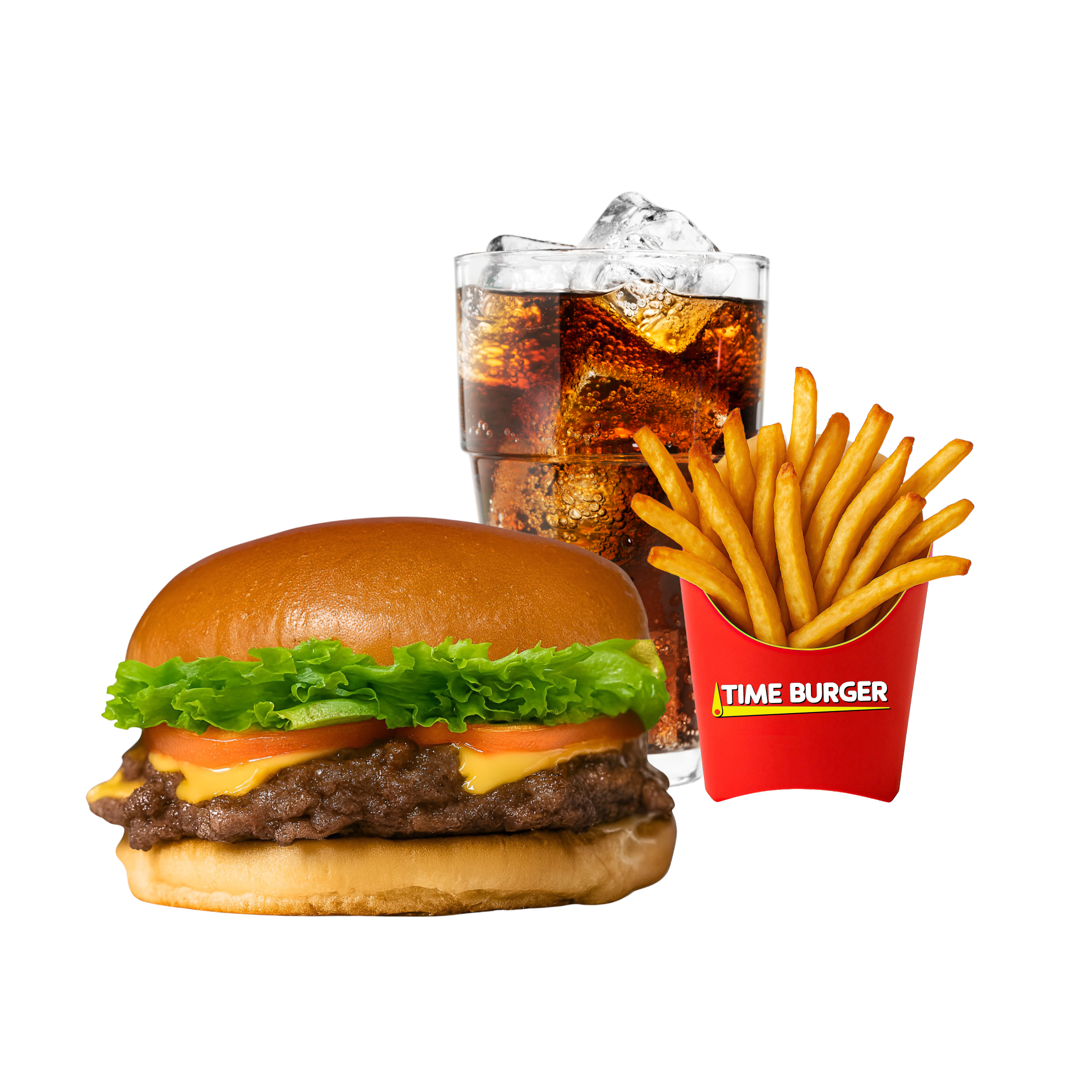 Time Burger Single Combo.