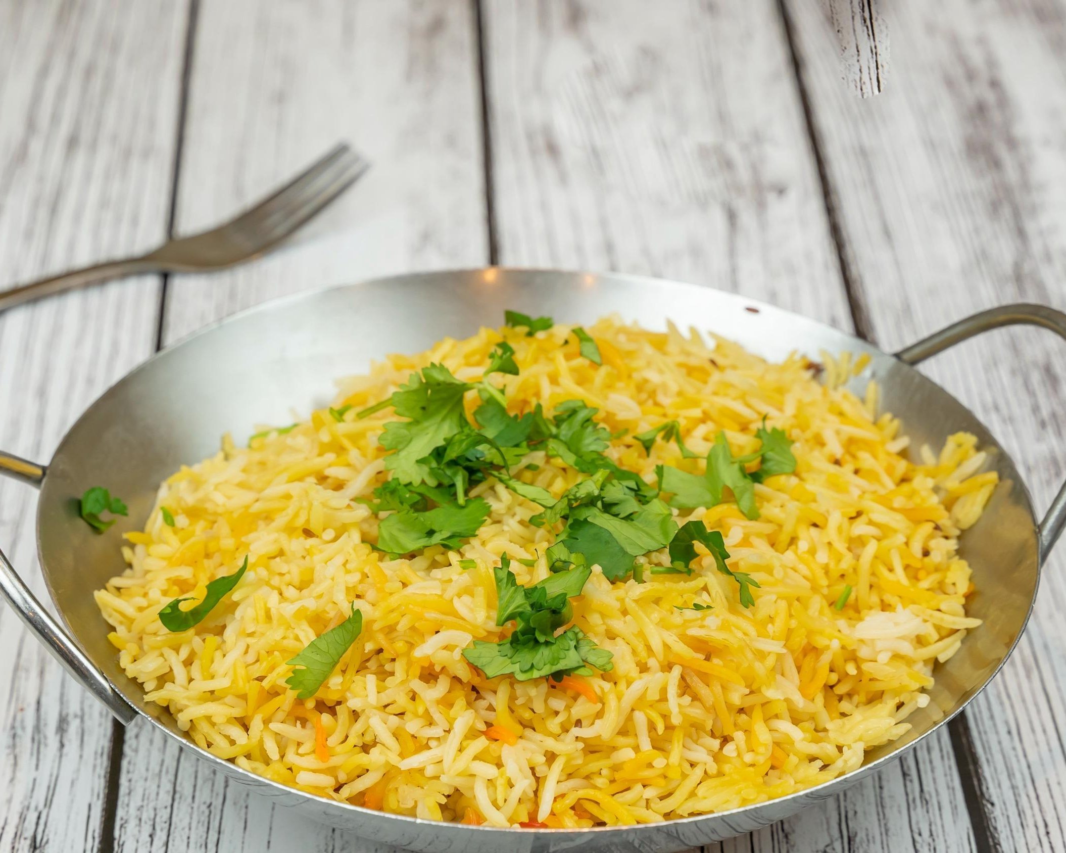 Plain Basmati Rice.