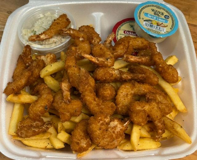 Shrimp in the Basket.