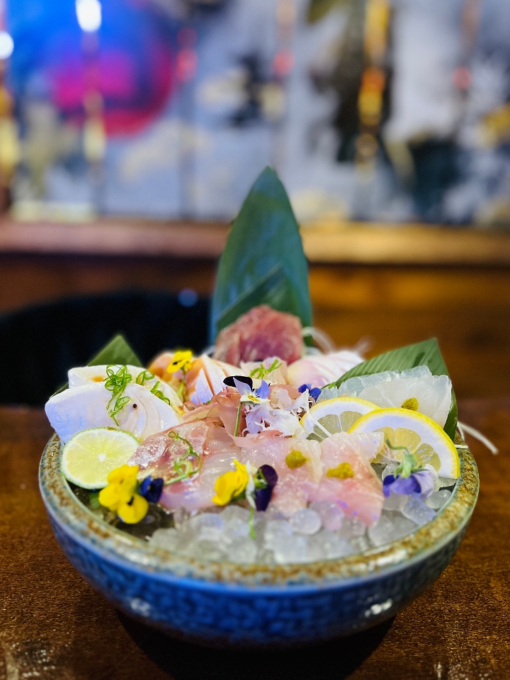 Sashimi Plate.