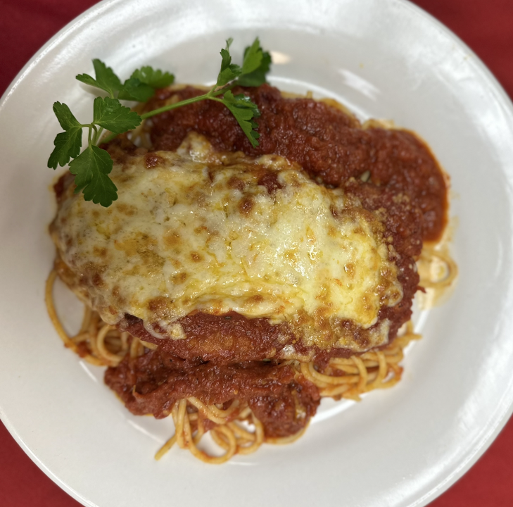 D-Chicken Parmesan.