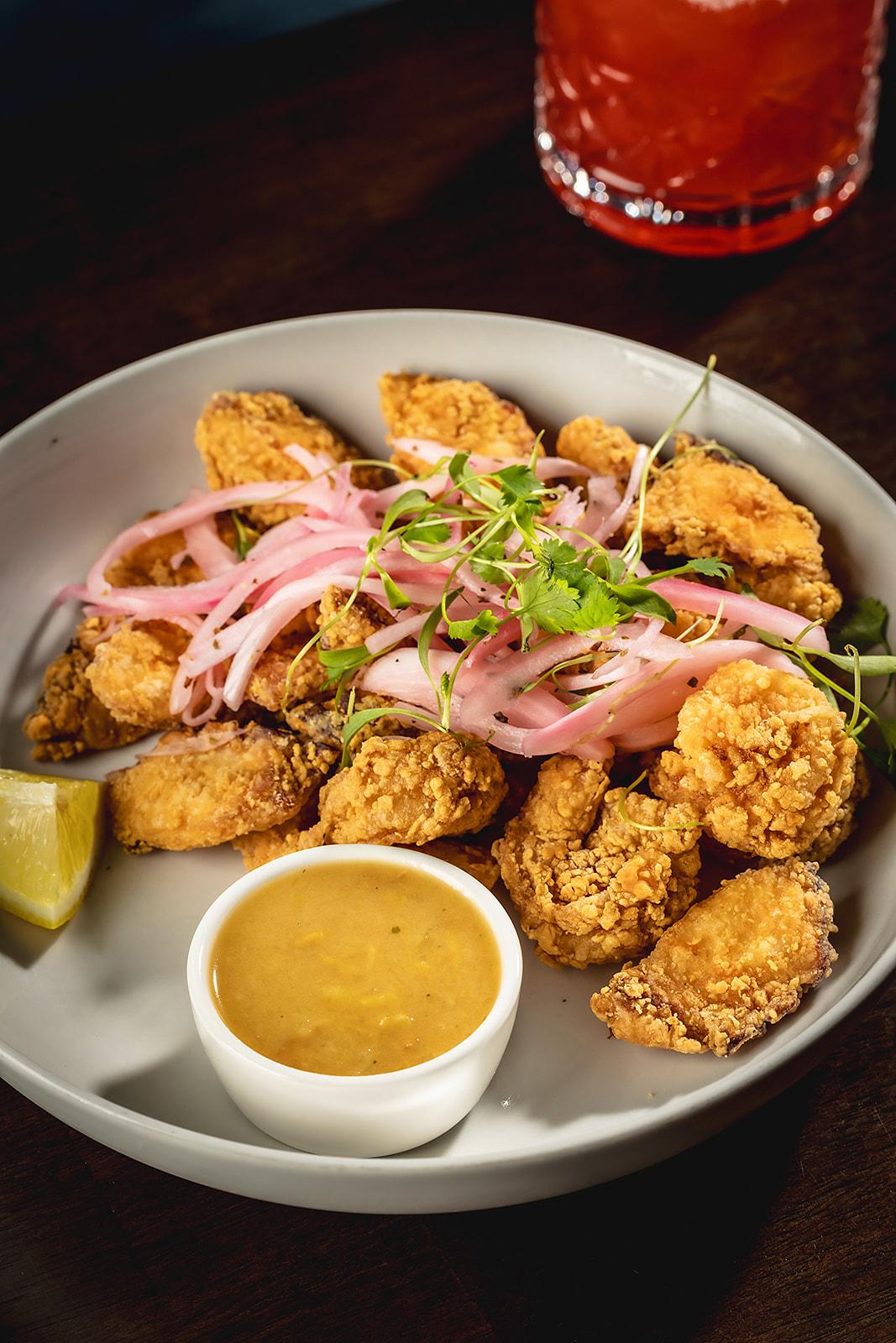 Shrimp & Octopus Chicharrones.