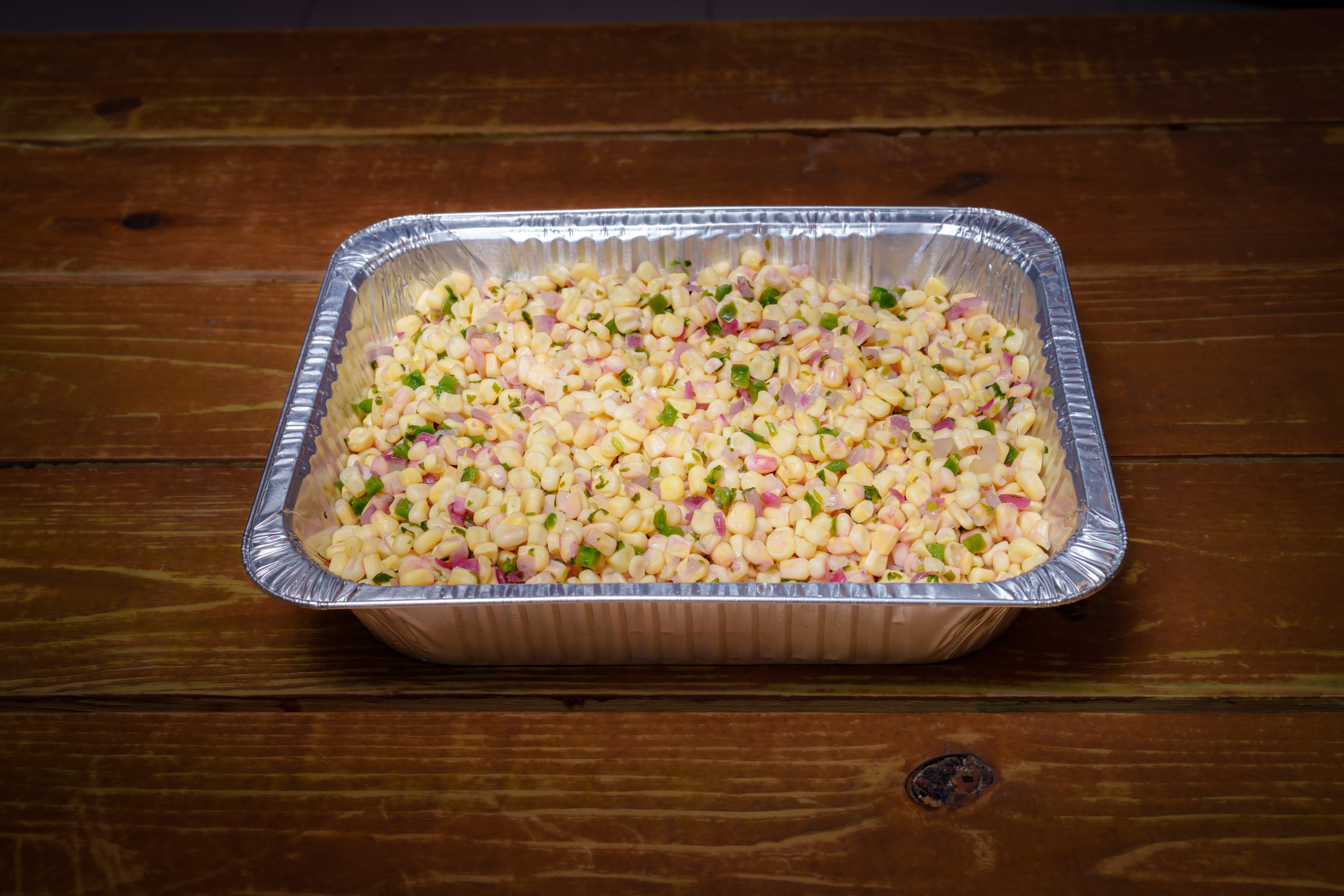 Corn Salsa Half Tray.