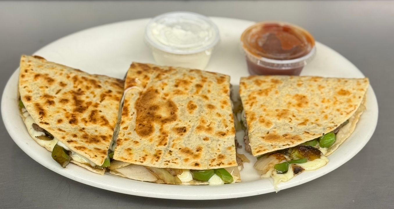 Philly Quesadilla.