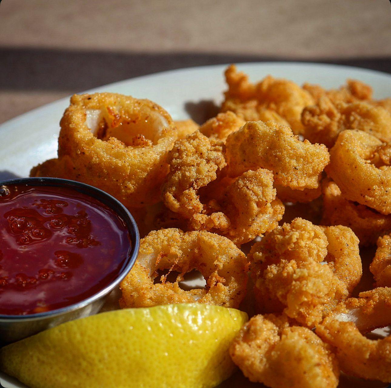 Calamari Appetizer.