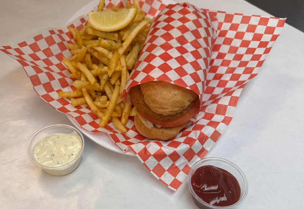 Crab Cake Po Boy.