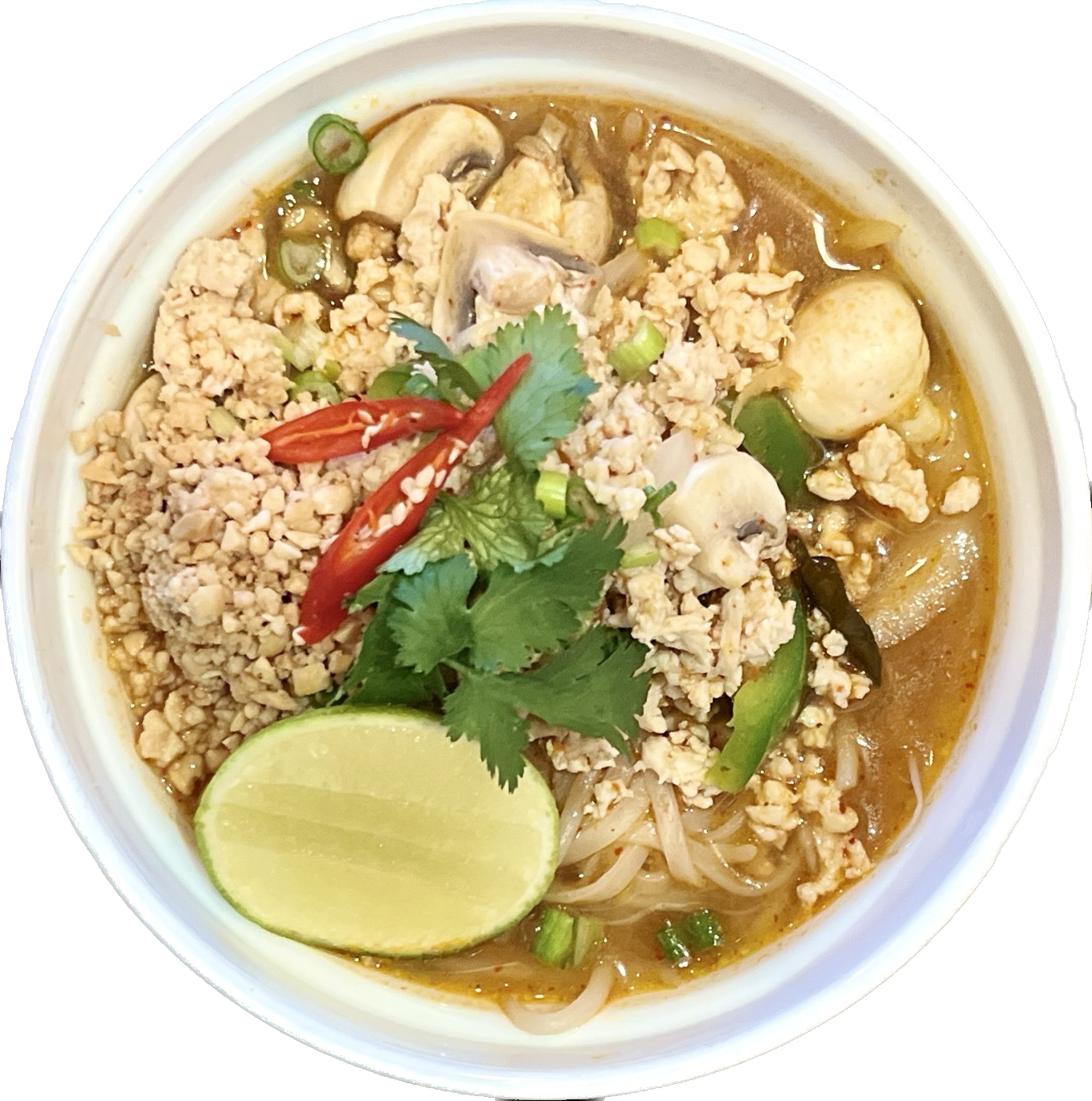 Tom Yum Noodle Soup.