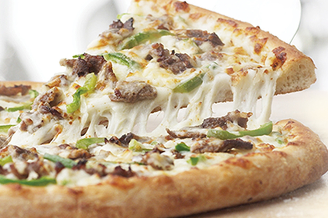Philly Steak Pizza.
