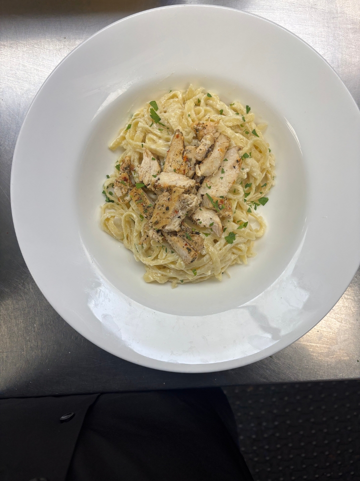 Fettuccine Alfredo.