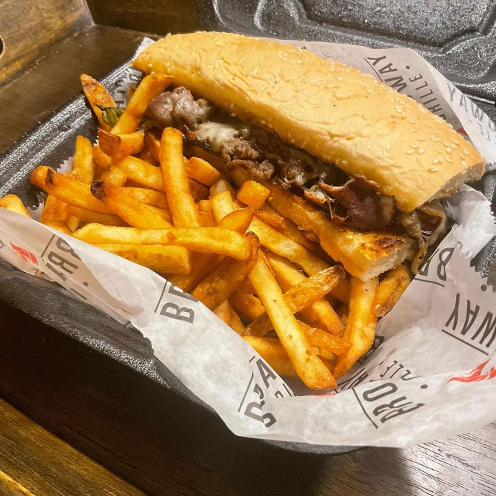 Philly Steak n Cheese.