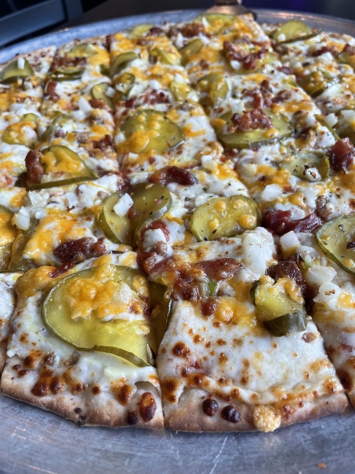 Large Thin Cheeseburger Supreme.