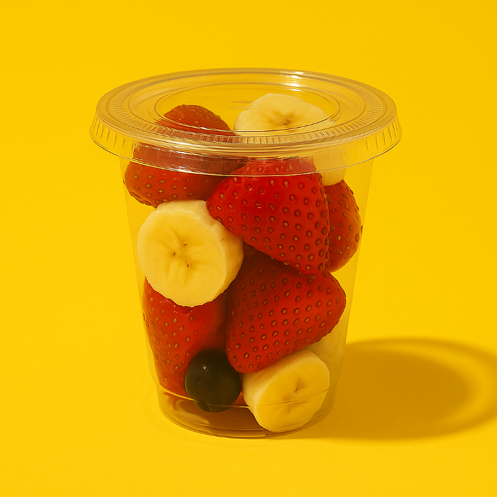 Strawberries and Banana.