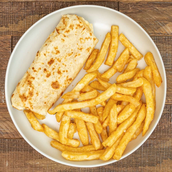 Kids Cheese Burrito.