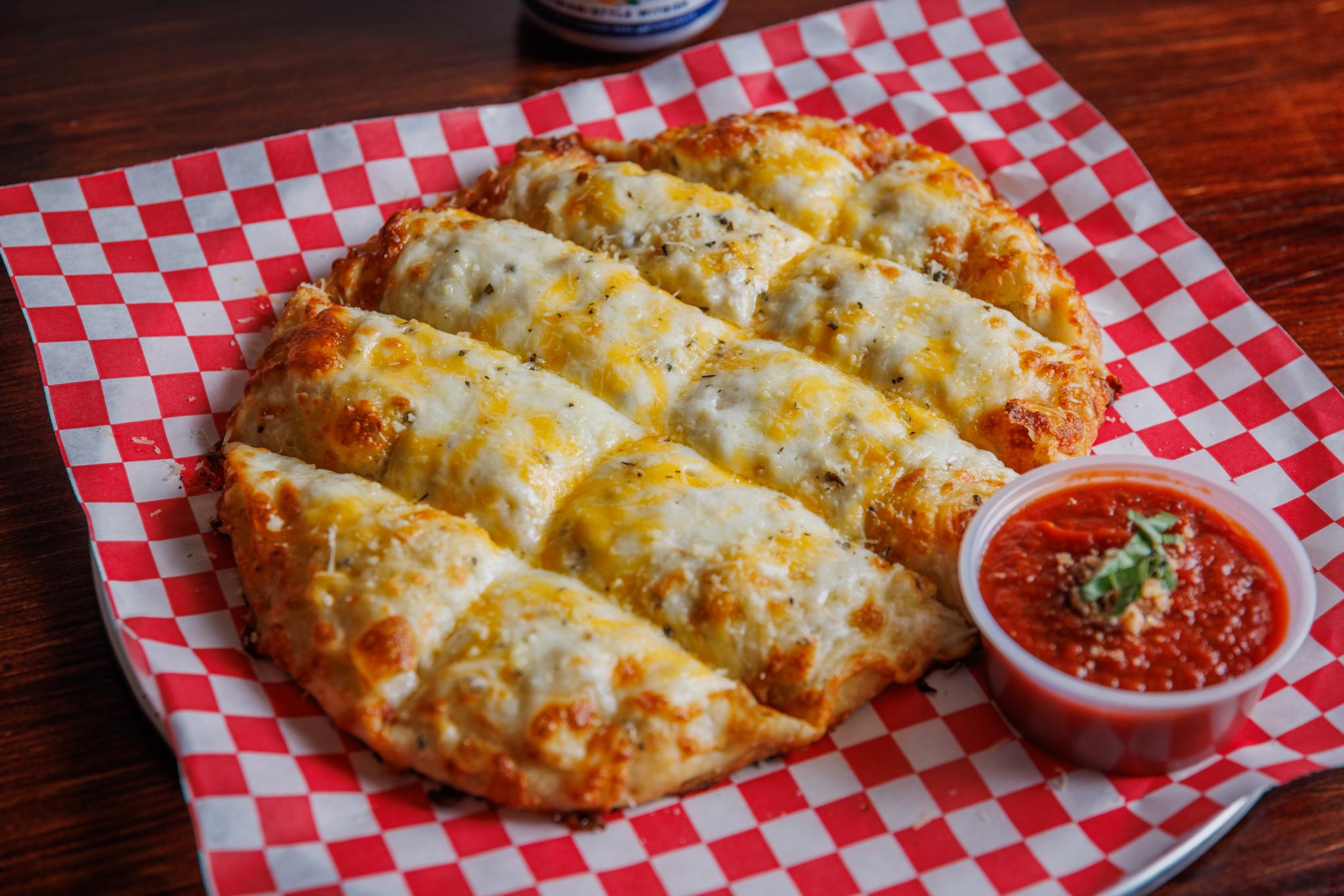 Gourmet Cheesy Bread.