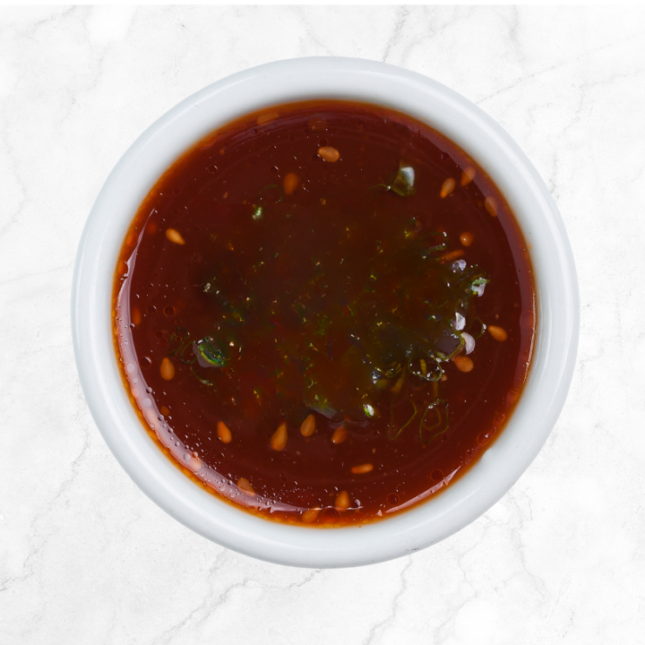 Side of Raspberry Vinaigrette.