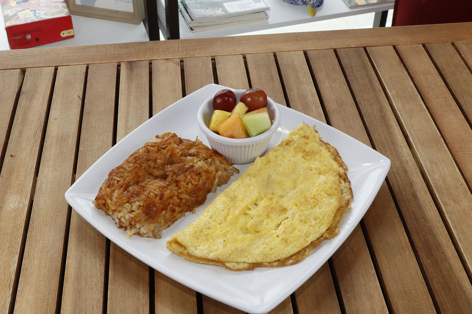 Omelette Plain.