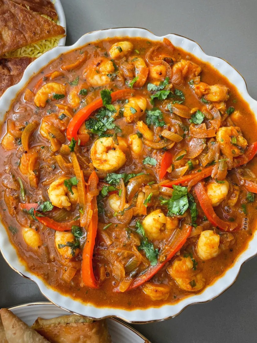 Shrimp Pepper Curry.