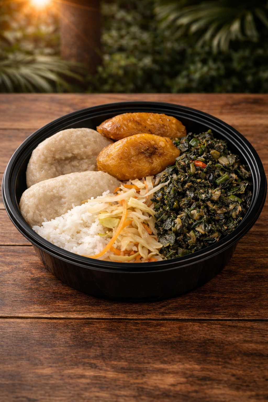 Callaloo & Salt Fish.