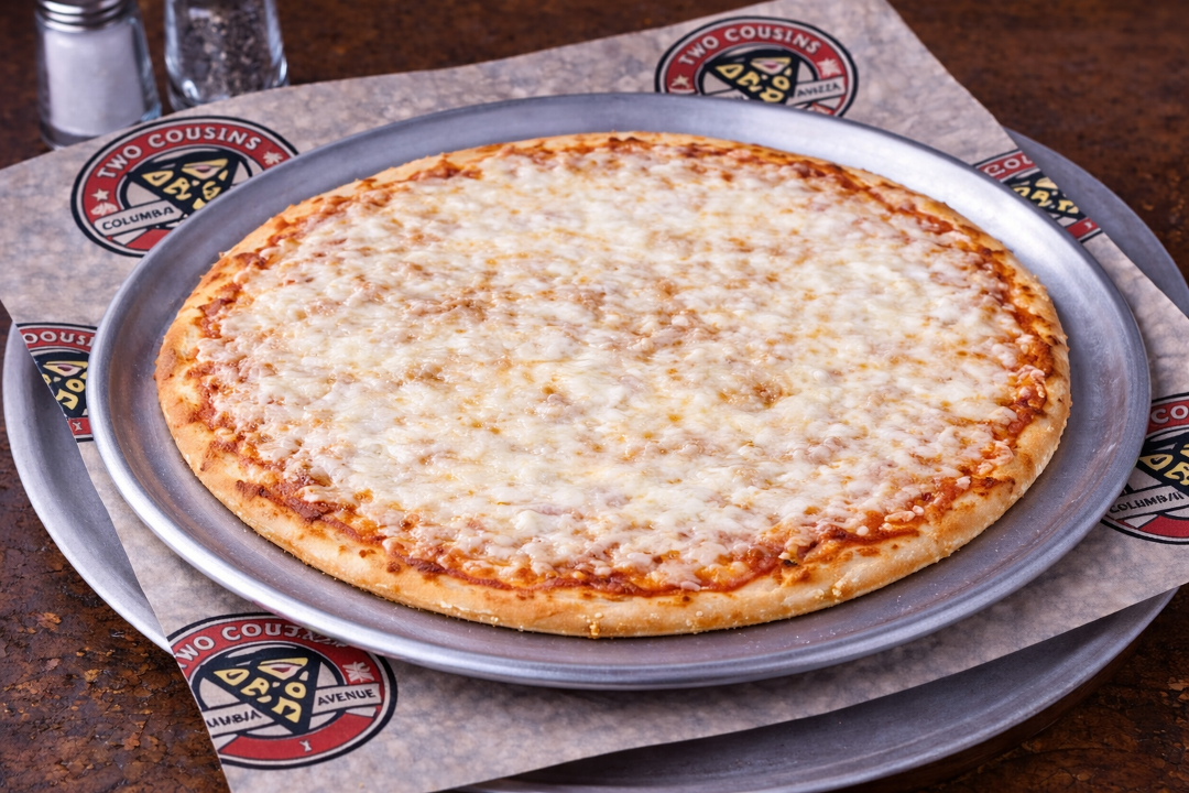 12" Gluten Free Cheese Pizza.