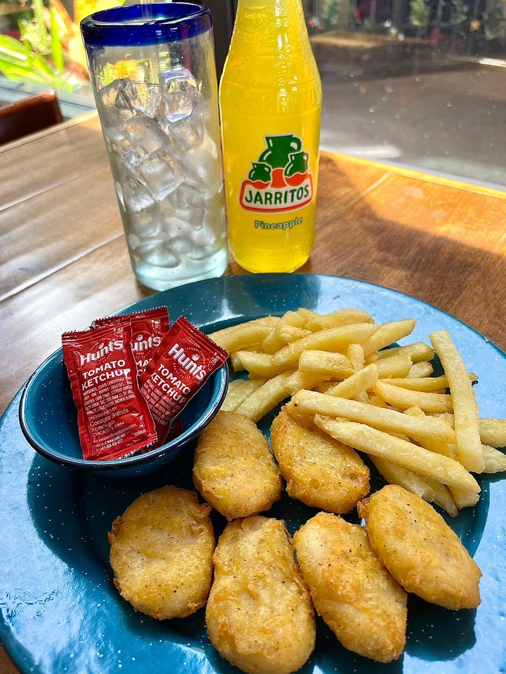 6 Nuggets with French Fries for Kids.