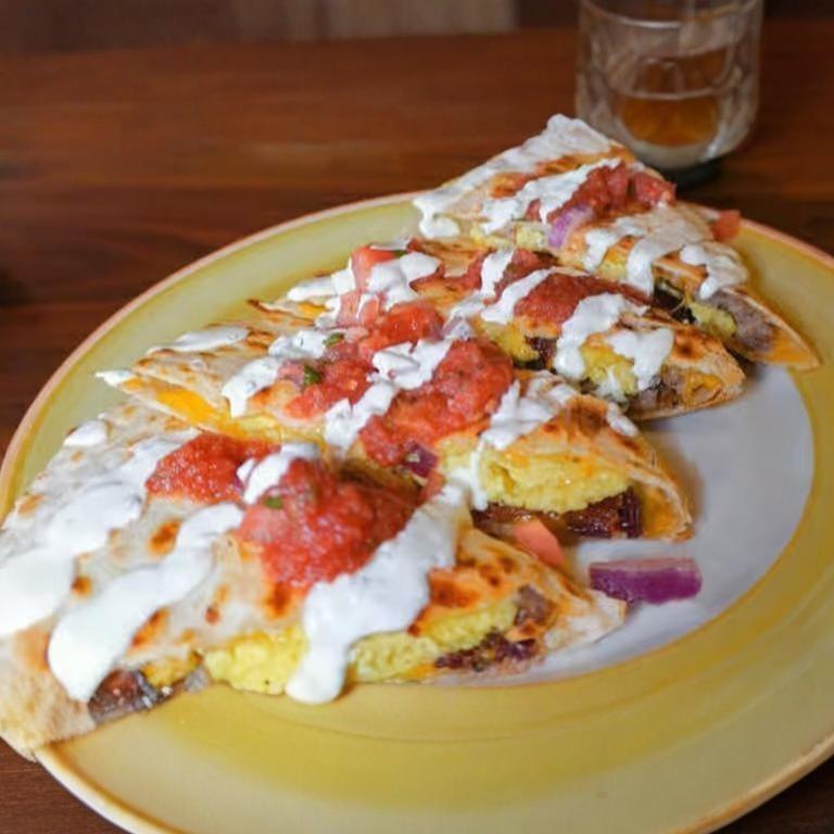 Breakfast Quesadilla.