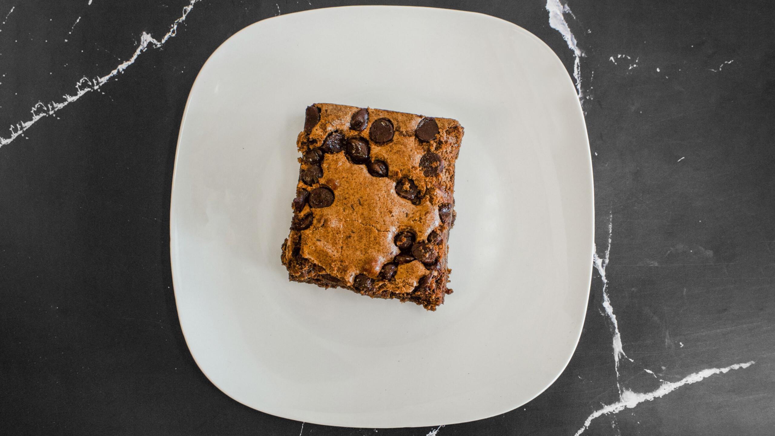 Homemade Brownie.