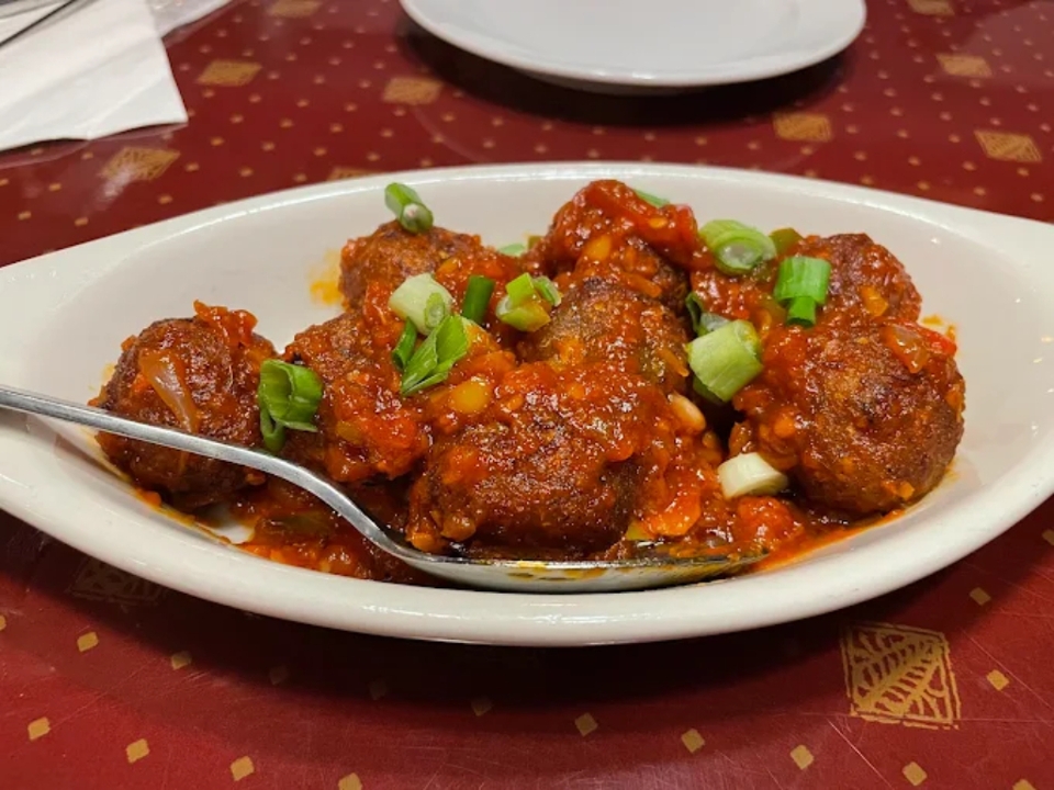 Dry Vegetable Manchurian.