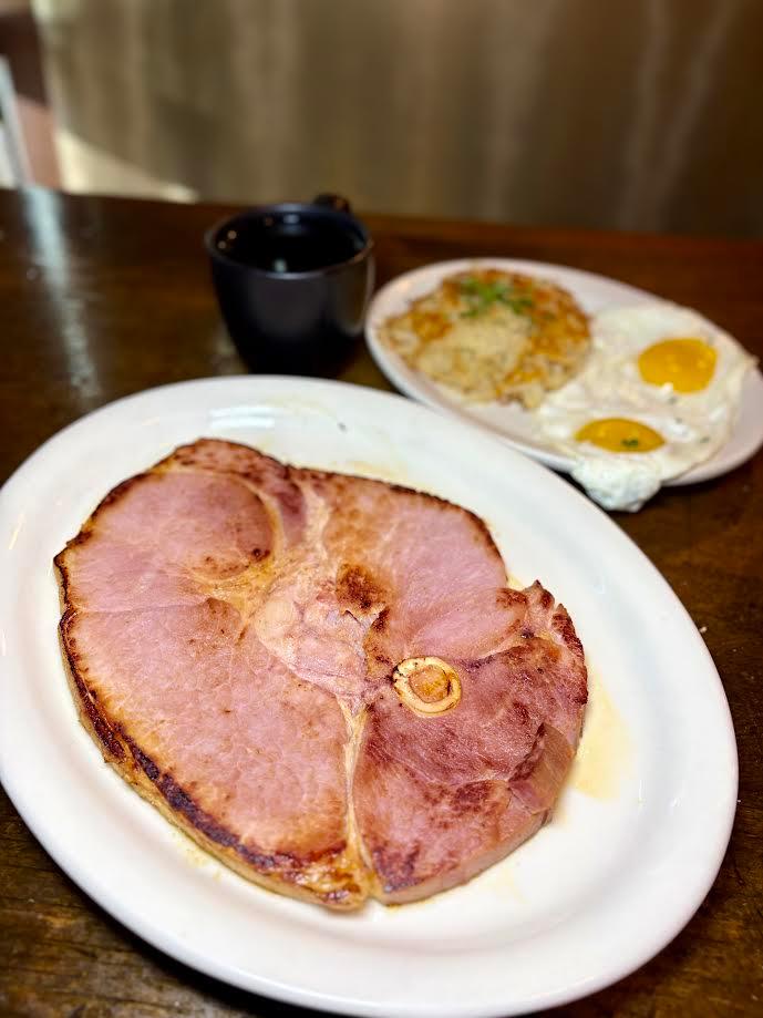 Bone-In Ham Steak.