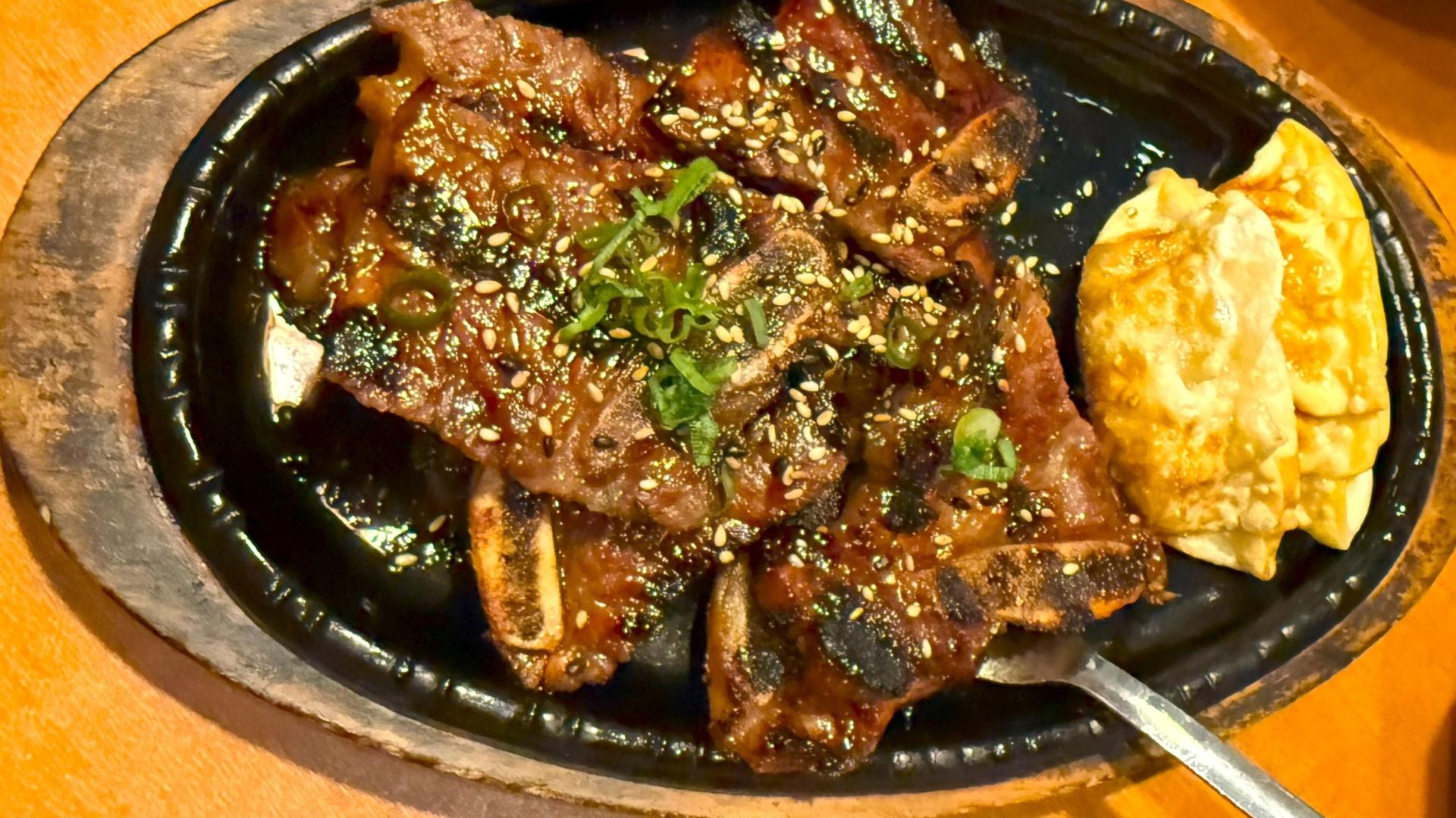 Beef Short Ribs Lunch.