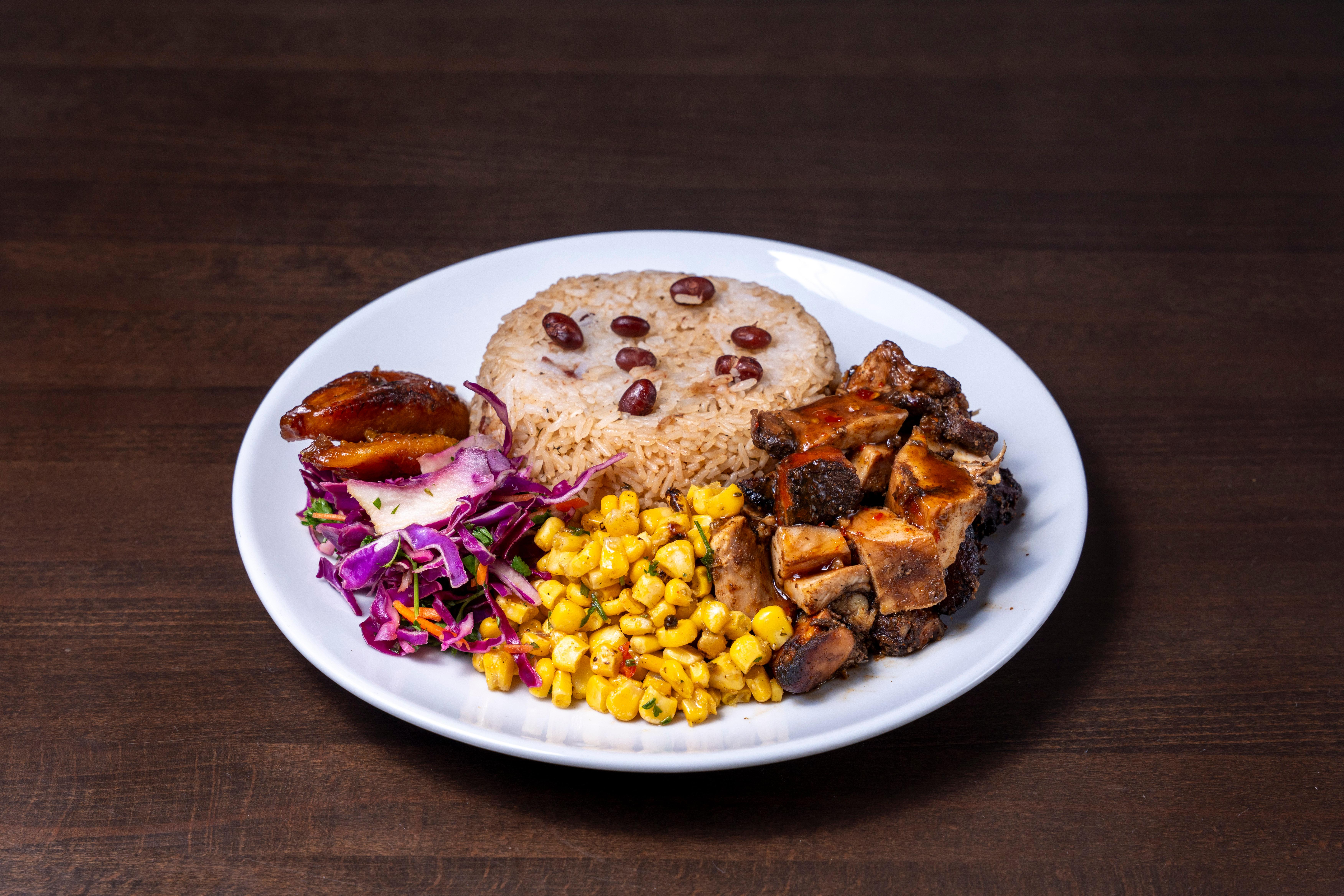 JERK CHICKEN BOWL.