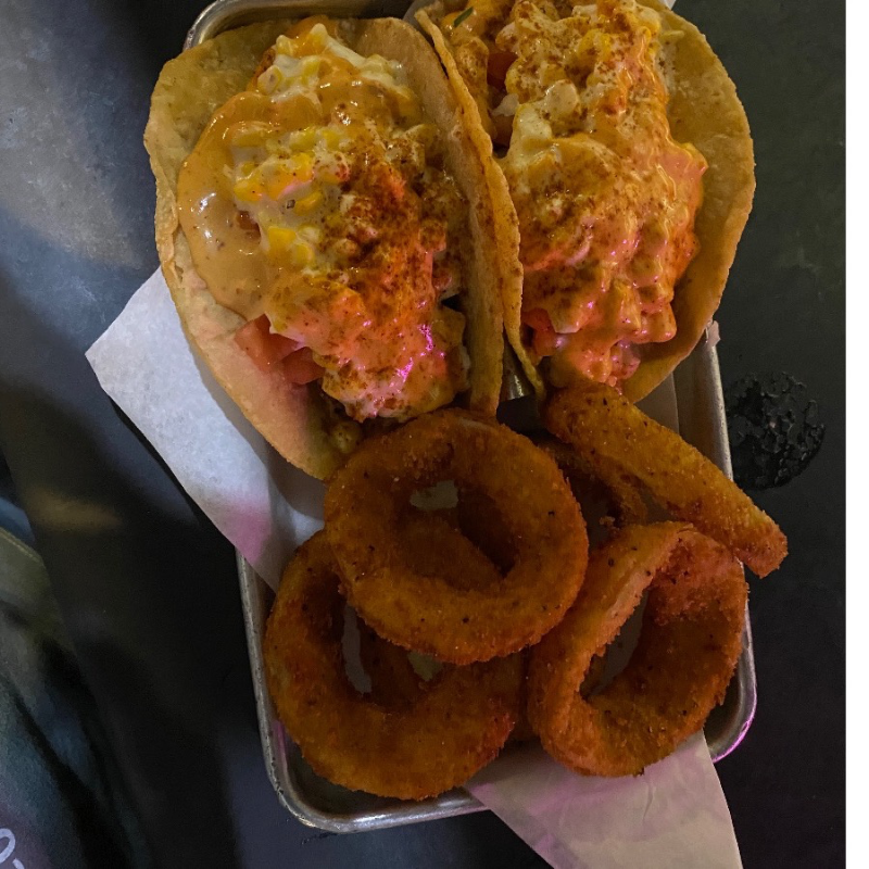 Blackened Shrimp Tacos.
