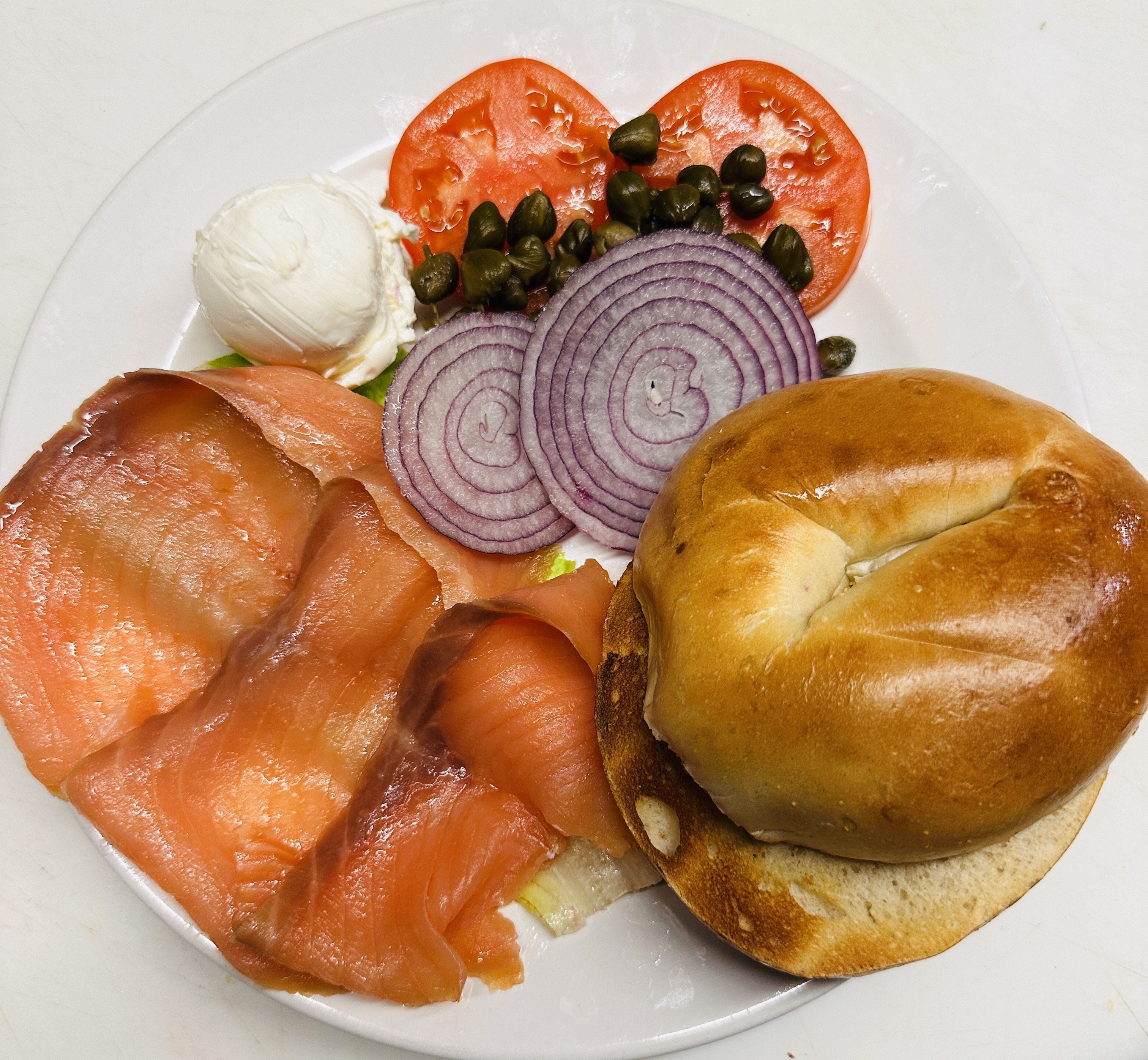 Lox Platter.