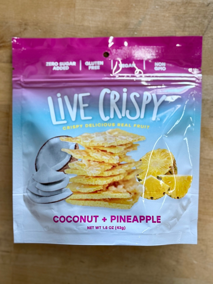 Live Crispy Coconut.