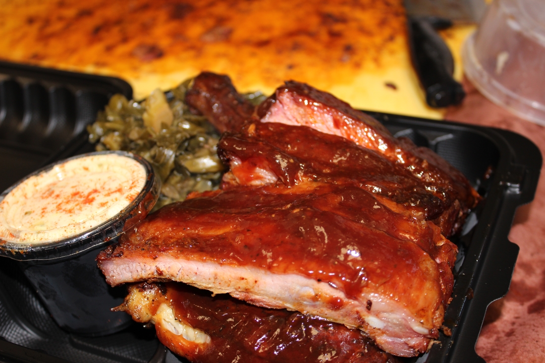 3 Rib Bones with Two Sides.