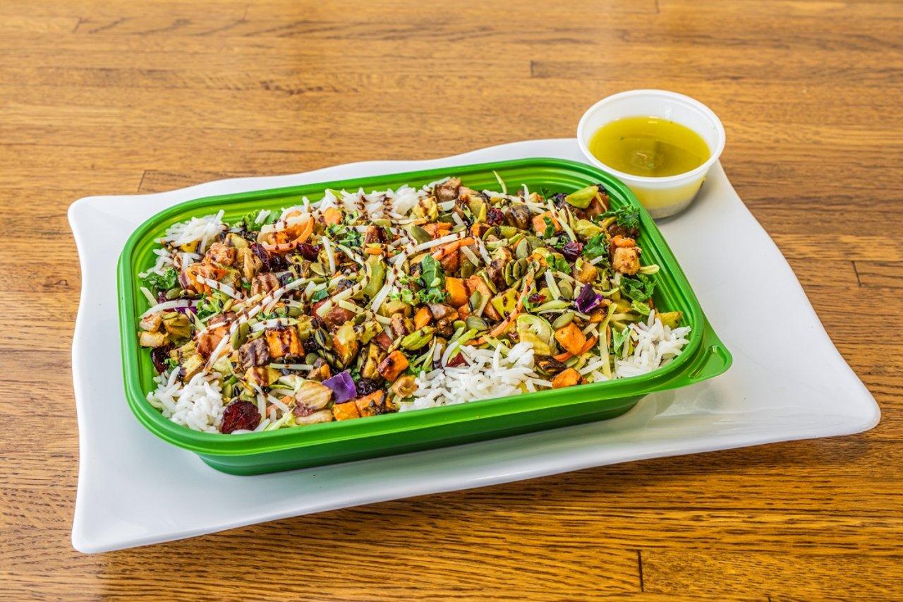 Garden rice bowl (v).