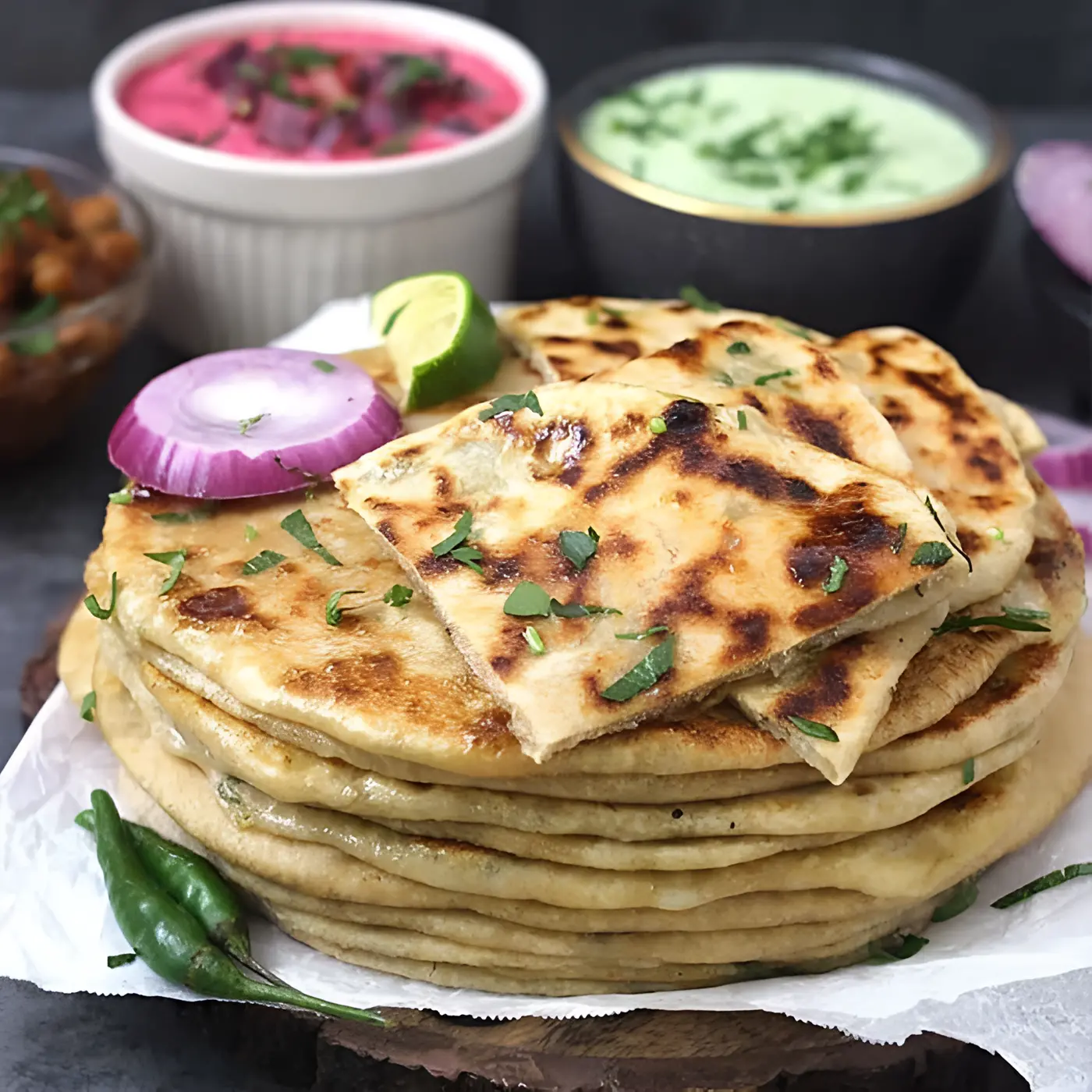 Aloo Parata (3 pcs).