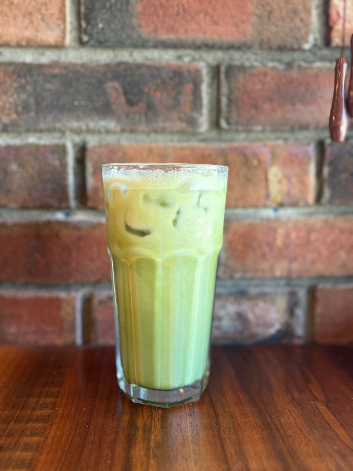 Iced Matcha Latte.