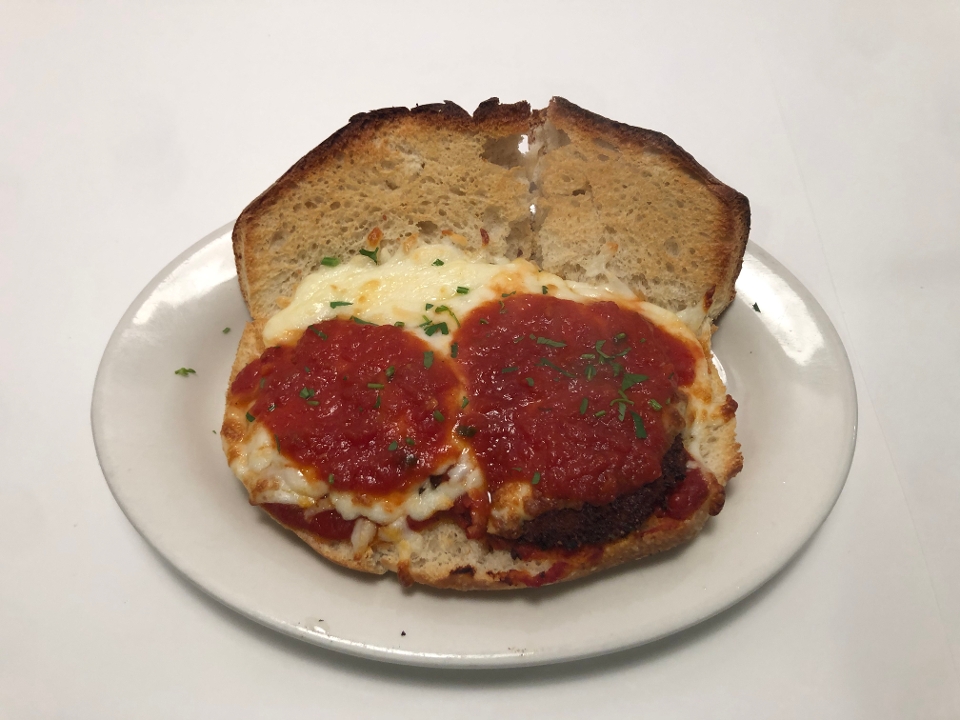 Chicken Parm Sub.