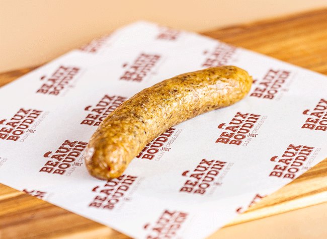 Hot Pork Boudin Link.