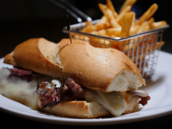 Blackened Pastrami Melt.