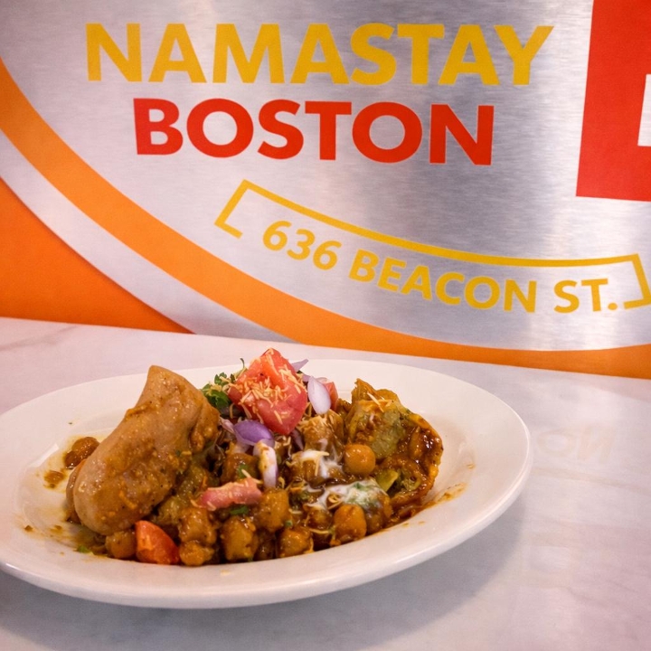 Samosa Chaat.