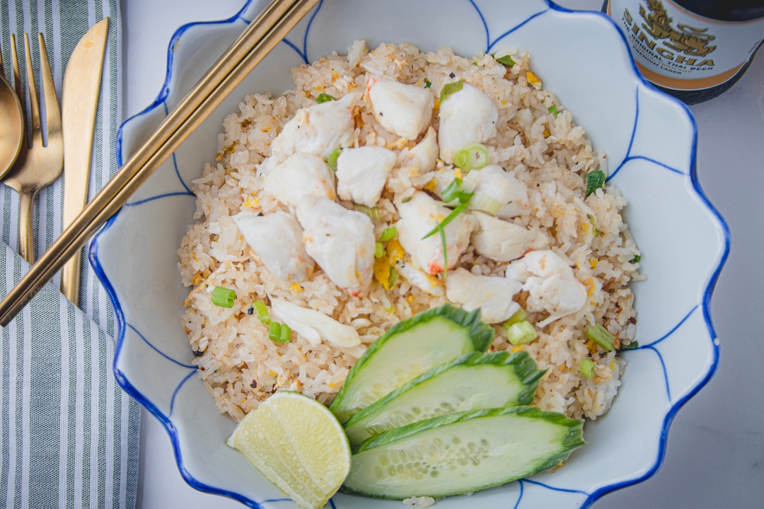 Crab Meat Fried Rice.