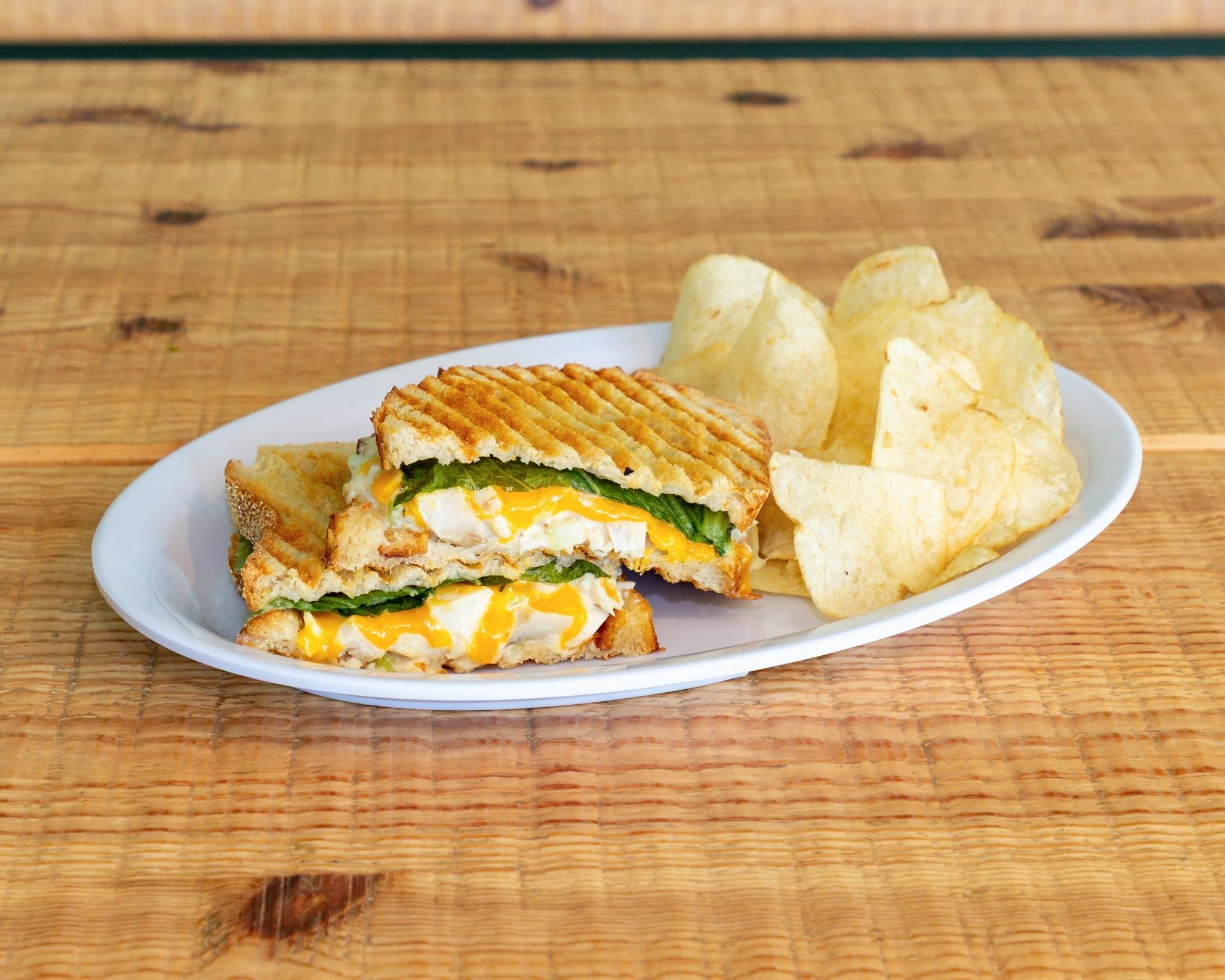Chicken Salad Panini.