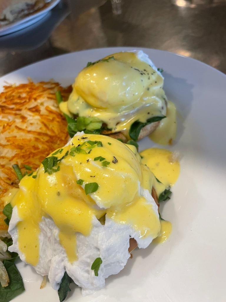 Eggs Benedict.