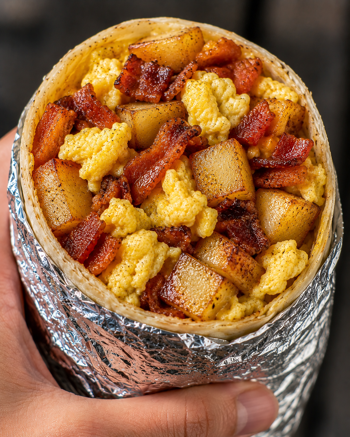 Egg P Bacon.